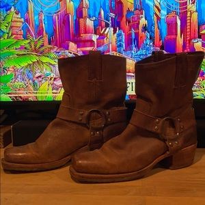 Frye Harness Booties